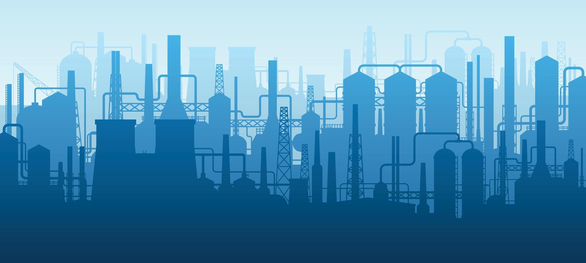 panoramic-industrial-silhouette-oil-industry-factory-buildings-refinery-complex-with-pipes-and-tanks-landscape-background-illustration-vector
